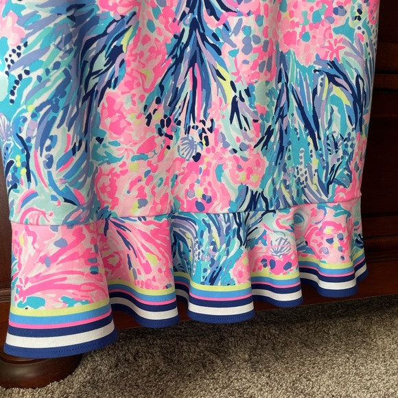 NWT Lilly Pulitzer Reem Dress in Periwinkle Purple Size Medium. Still NWT - Picture 4 of 6